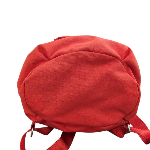 Haiku Canvas Floral Embroidery Backpack In Red main image 6